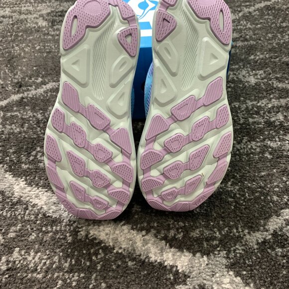 HOKA Clifton 9 Women's Athletic Running Sneaker Shoes Blue/Violet 5 through 7.5 - Picture 5 of 6